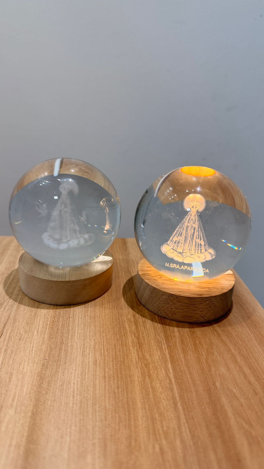 Luminária Abajur Nossa Senhora Aparecida